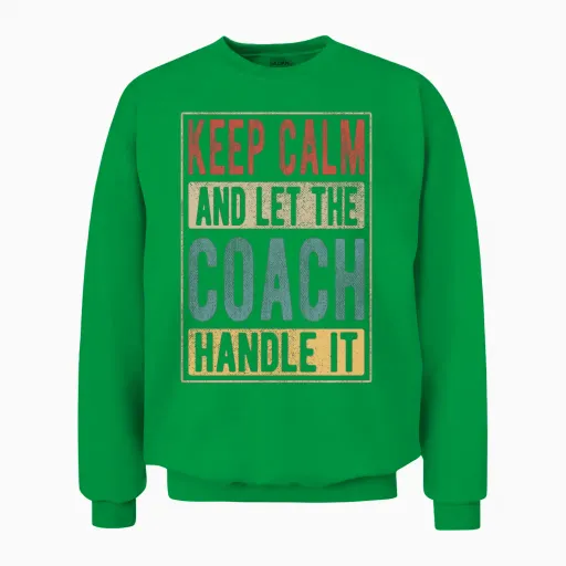 Coach Retro Gift Unisex Sweatshirt in Irish Green