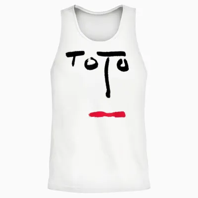 Toto Turn Back Unisex Tank Top - White