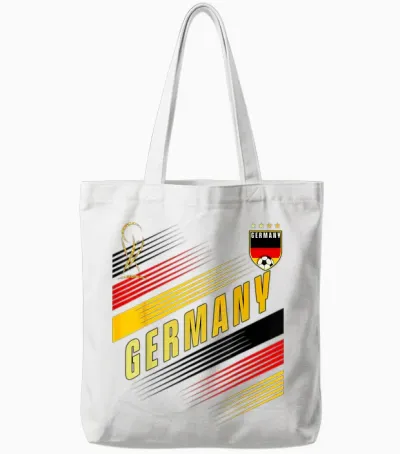 Drapeau De L'allemagne Pour Les Amateurs De Fierté Tote Bags - White