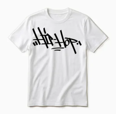 Hip Hop Unisex T-Shirt - White