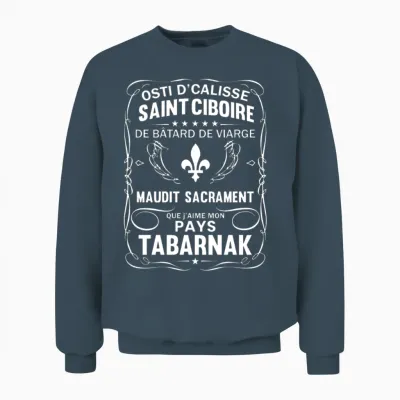 Quebecois Unisex Sweatshirt - Dark Heather
