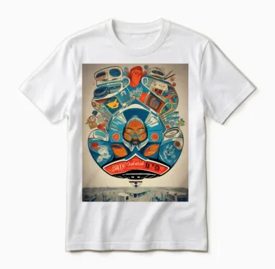 Retro 60s Unisex T-Shirt - White