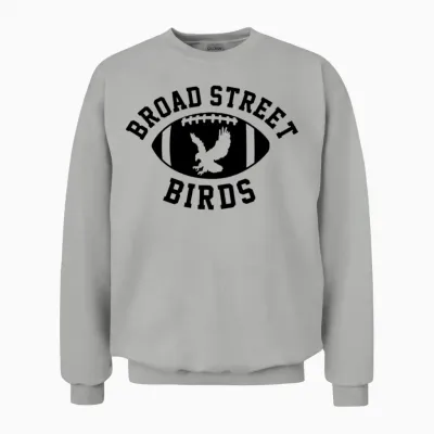 Broad St Birds Unisex Sweatshirt - Ash