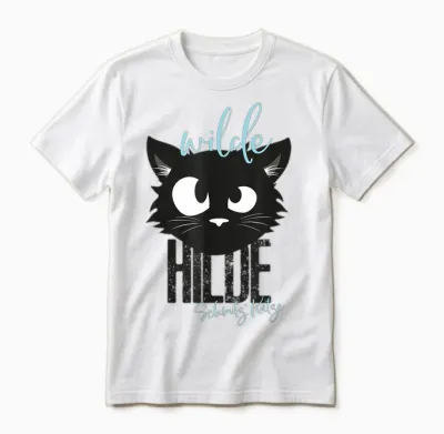 Ralf Schmitz - Wilde Hilde Katze Comedian Unisex T-Shirt - White