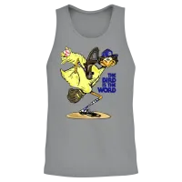 The Bird Is the Word — Lovers Gift Unisex Tank Top - Sport Grey – 2