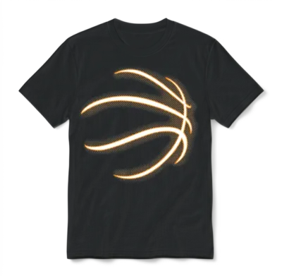 Funny Basketball Team Player Shirt Birthday Gift Unisex T-Shirt - Black