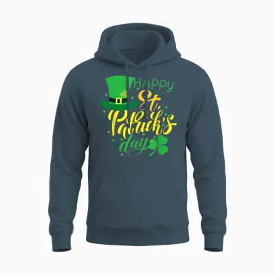 Leprechaun Choice: Happy St. Patrick's Day Paddy's Gear T-Shirt, Black, S Unisex Hoodie - Dark Heather