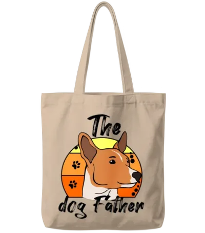 The Dog Father Tote Bags - Natural