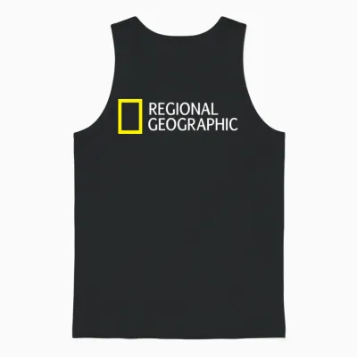 Regional Geographic Unisex Tank Top - Black