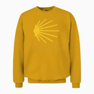 Camino De Santiago Unisex Sweatshirt - Gold