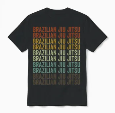 Brazilian Jiu Jitsu Brazilian Jiu Jitsu Unisex T-Shirt - Black
