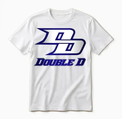Double D Logo Unisex T-Shirt - White