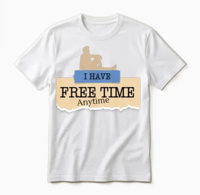 Freetime Unisex T-Shirt - White