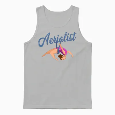 Aerial Dance, Aerial Dance Aerial Sports, Aerial Unisex Tank Top - Ash