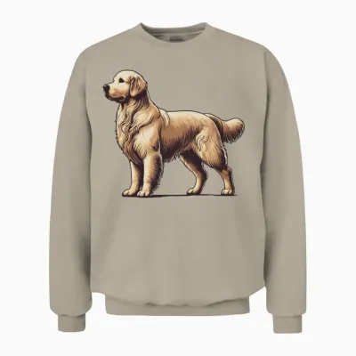Golden Retriever Unisex Sweatshirt - Sand