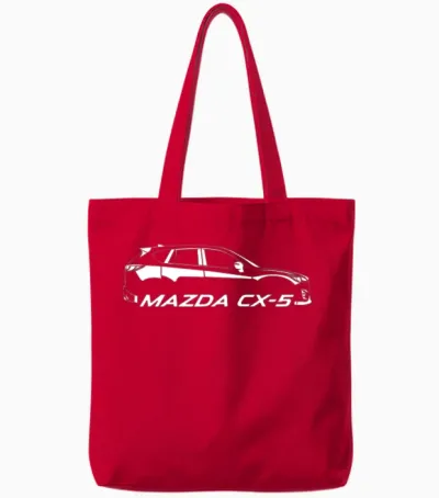 Mazda Cx-5 Suv Tote Bags - Red