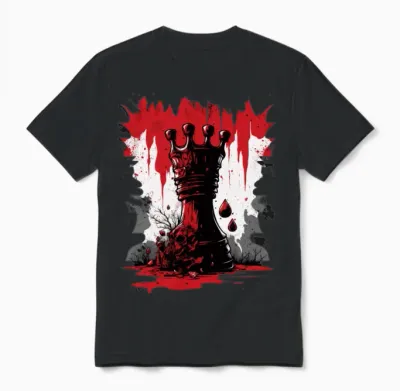 King Chess Unisex T-Shirt - Black