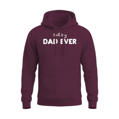 Best Dog Dad Ever - Dogs Unisex Hoodie - Maroon