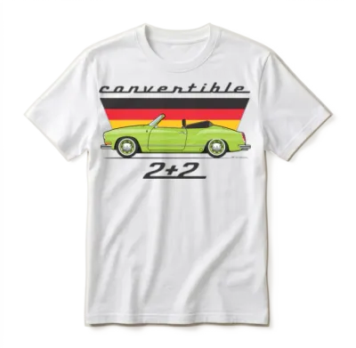 2 Plus 2 Ravenna Green Unisex T-Shirt - White