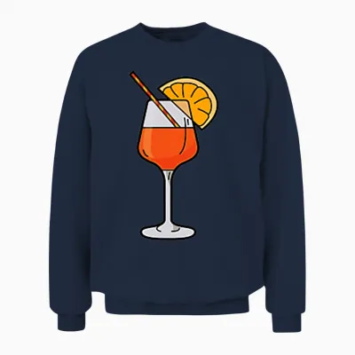Spritz Logo Aperölchen Aperölchen Aperölchen Jga T-Shirt, Black Unisex Sweatshirt - Navy