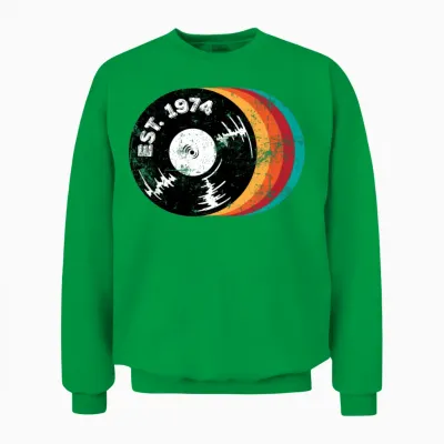 50th Birthday Unisex Sweatshirt - Irish Green