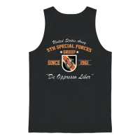 5th Special Forces Group 5th Sfg Unisex Tank Top - Black – 1