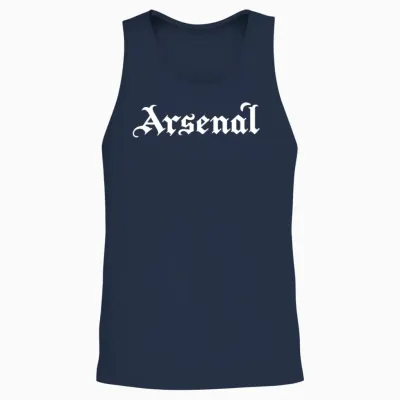 Arsenal Unisex Tank Top - Navy