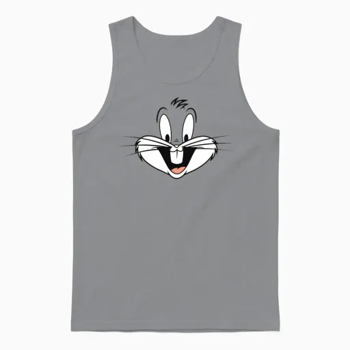 Looney Tunes Bugs Bunny Costume Unisex Tank Top in Sport Grey