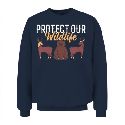 Animal Lover Wildlife Rehabilitator Unisex Sweatshirt - Navy
