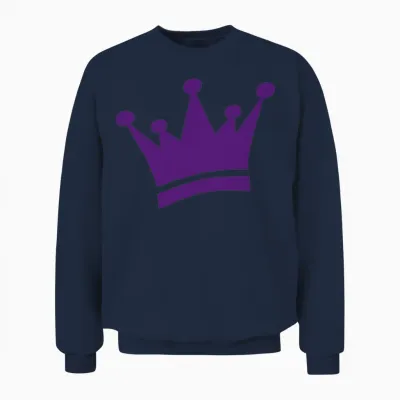 Crown Unisex Sweatshirt - Navy