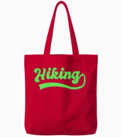 Hiking Tote Bags - Red