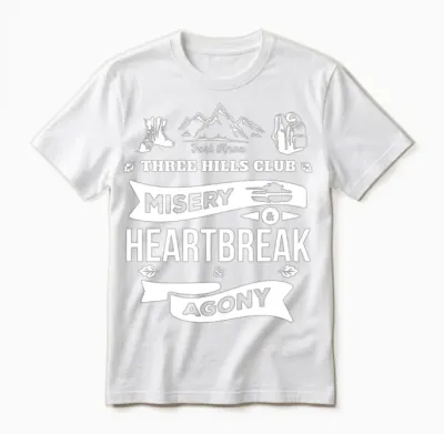 Fort Knox Three Hills Club Unisex T-Shirt - White