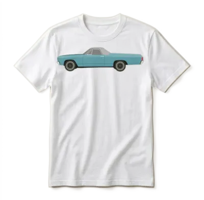 Cars Retro Classic Oldtimer Unisex T-Shirt - White