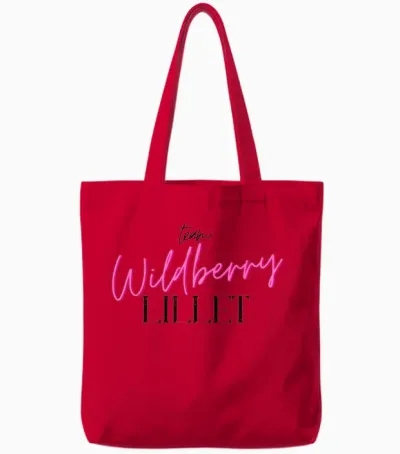 Team Wildberry Lillet I Summer Fruits Wine Cocktail Malle T-Shirt, White Tote Bags - Red