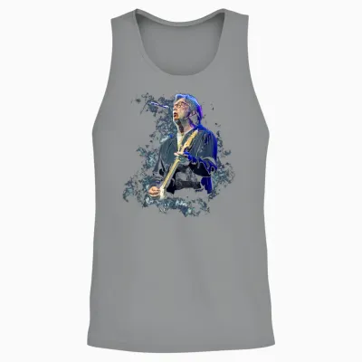 Eric Clapton Bei Paul Jones Charity Concert 2018 Unisex Tank Top - Sport Grey