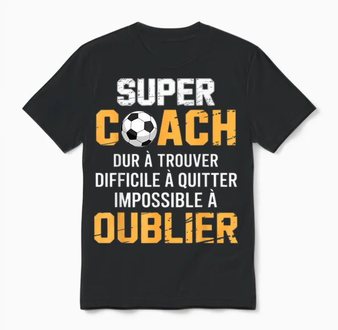 Coach Football Coach Gift Coach Football End Season Unisex T-Shirt in Black