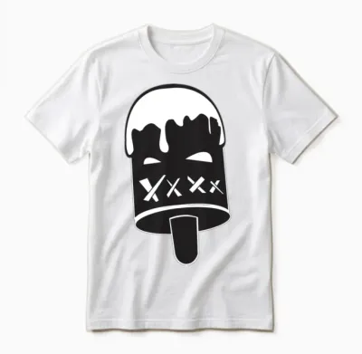 Mean Ice Cream Unisex T-Shirt - White