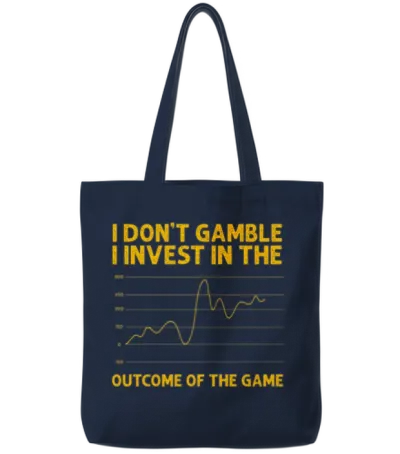 Parlays, Parlay, Sports Betting Tote Bags - Navy