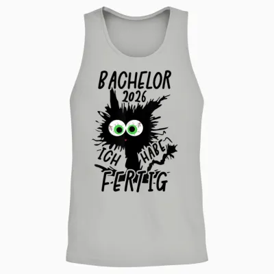 Bachelor 2026 I Have Ready Bachelor Geschafft 2026 Unisex Tank Top - Ash