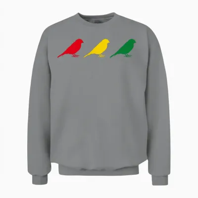 Good Rastafari Music Vibes Only Rasta Jamaika Reggae Unisex Sweatshirt - Sport Grey