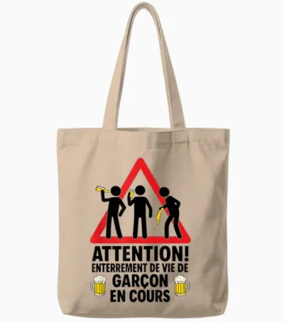 Bachelor Party Funny Team Evg Married Tote Bags - Natural