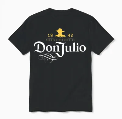 Retro Don Julio 1942 Unisex T-Shirt - Black