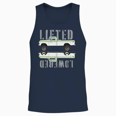 351 V8 Winter Green Unisex Tank Top - Navy
