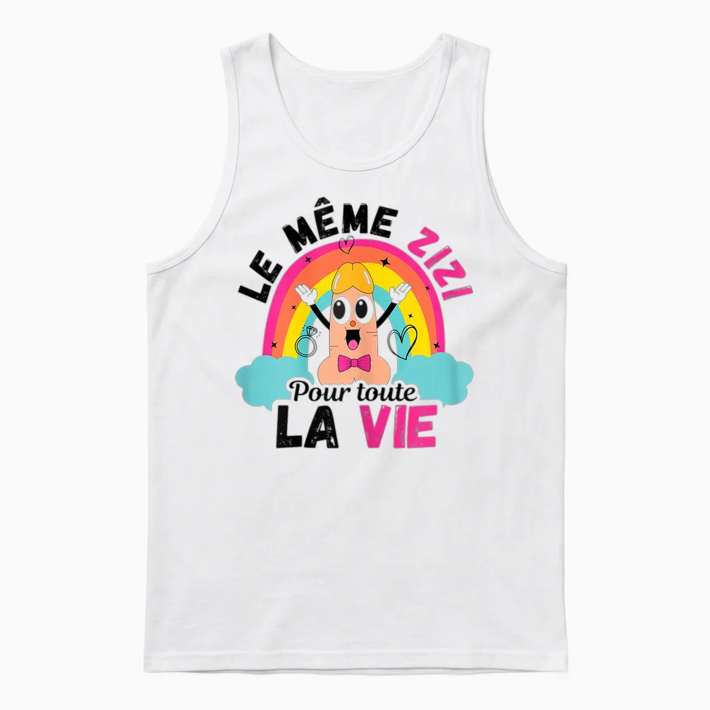 The Same Zizi for All Life T Shirt Evjf Funeral Life T-Shirt, White, Female X-Small Unisex Tank Top in White
