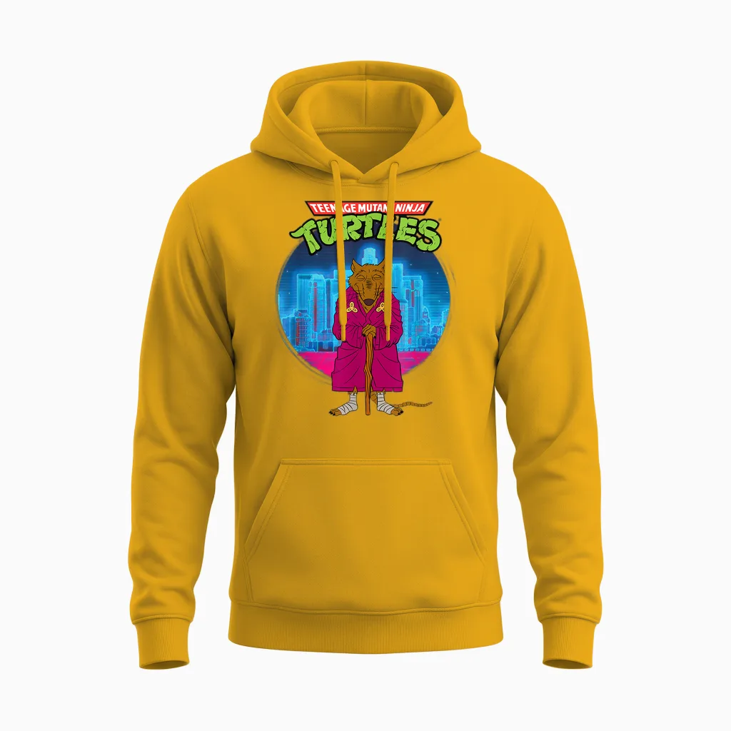 Mademark X Teenage Mutant Ninja Turtles - Original Teenage Mutant Ninja Turtles Splinter the Rat Unisex Hoodie in Gold