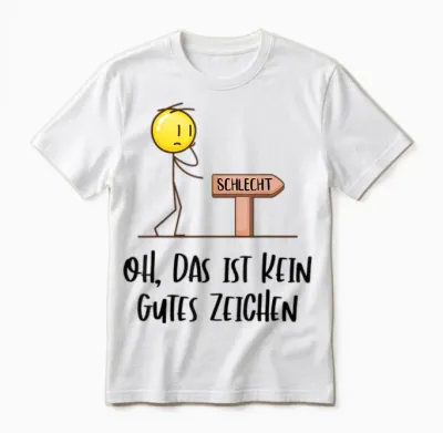 Funny Sayings Fun Cool Men Funny Saying Men's T-Shirt, White Unisex T-Shirt - White
