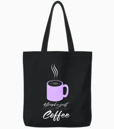 Astrophysics Funny Astrophysicist Tote Bags - Black