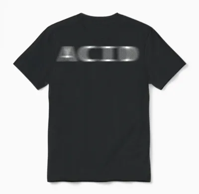 Acid Techno Acid House Edm-Rave-Dj-Partyfestival Unisex T-Shirt - Black