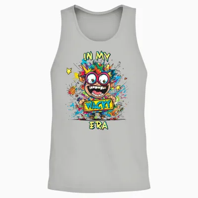 Wacky Outfit | in My Wacky Era for Men, Women And Unisex Tank Top - Ash