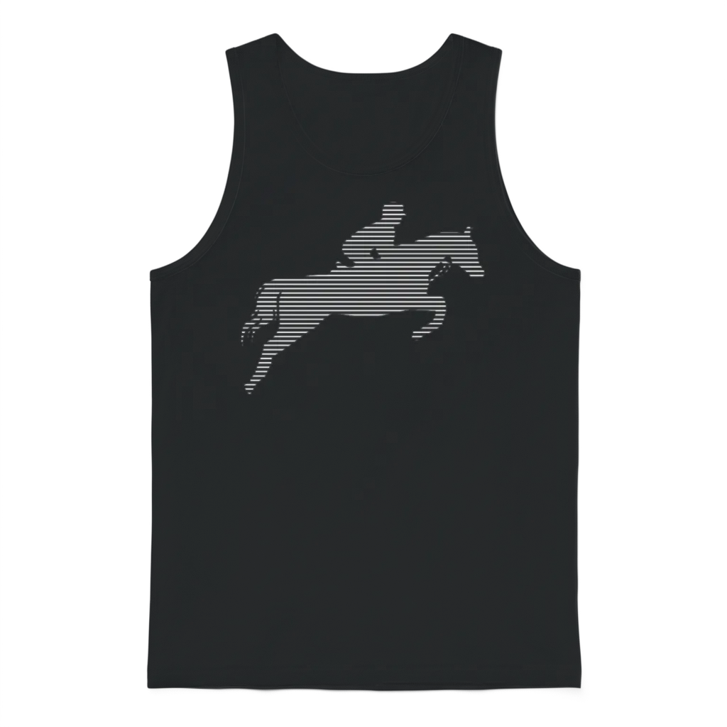 Ride Horses Horse Lovers Unisex Tank Top - Black